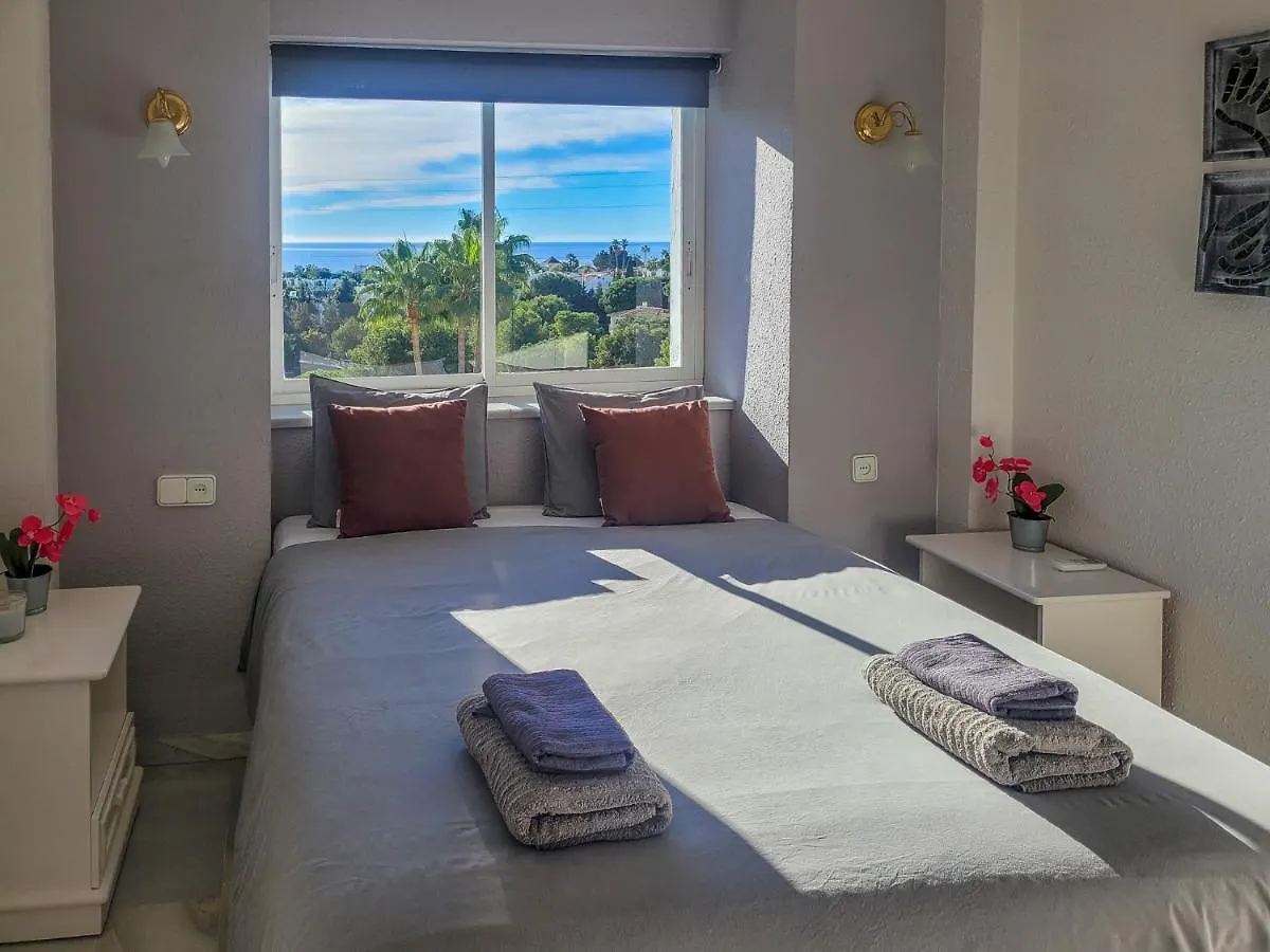 Cozy 2Br Apt With Sea Views Wifi Ac Parking Apartment Mijas